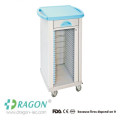 DW-CT001ABS structure hospital case history trolley for medical record holders